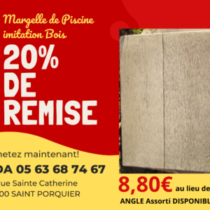 MARGELLE DE PISCINE  - promo