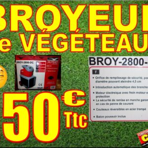BROYEUR de Végéteaux