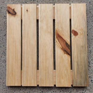 LAME BOIS FINE Rainuré - Idée fabrication Joli Caillebotis en bois à tout petit prix