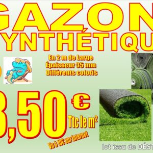 GAZON SYNTHÉTIQUE